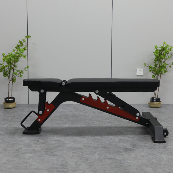 SED-LB12 Adjustable Red Weight Bench - Image 2
