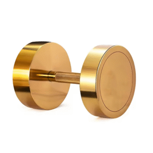 SED-ZY2 Golden Electroplated Dumbbell